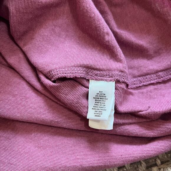BONOBOS MAUVE ORCHID FEEDER SHIRT SZ XXL Reg - Picture 6 of 6